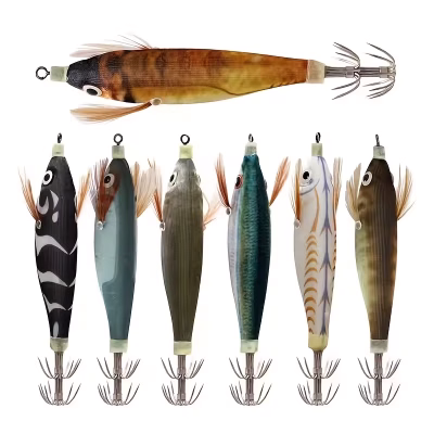 Real Fish Tip Run Squid Jig 100mm – Καλαμαριέρα Tip Run Σκάφους